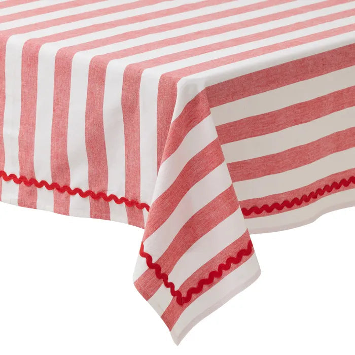 CTC - Orla Cotton Tablecloth - Red