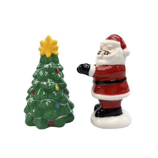 CTC - Santa & Tree - Salt + Pepper Set
