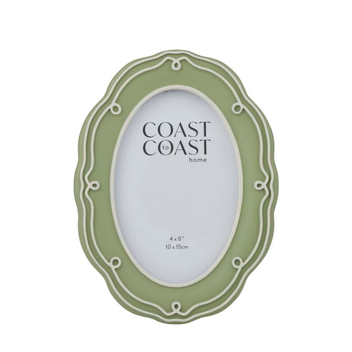 CTC - Liza Resin Oval Frame - 4x6"