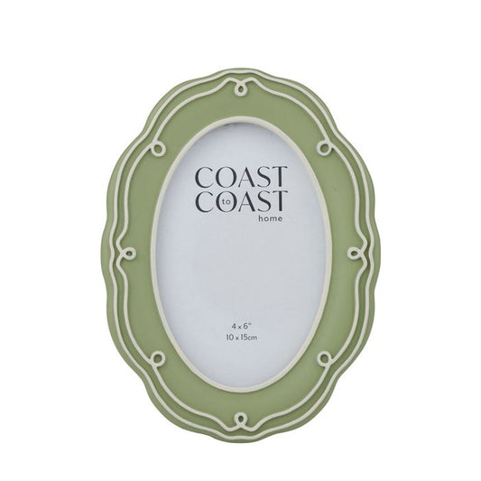 CTC - Liza Resin Oval Frame - 4x6"