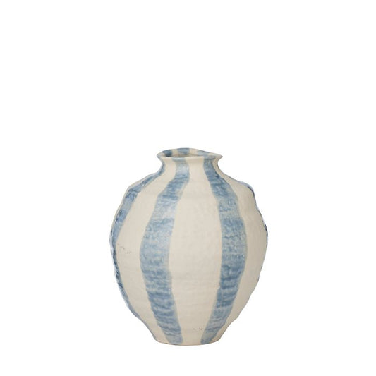 CTC - Rayas Ceramic Vase - Steel