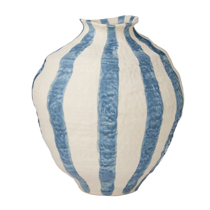 CTC - Rayas Ceramic Vase - Denim