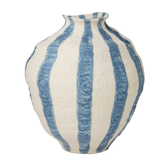 CTC - Rayas Ceramic Vase - Denim