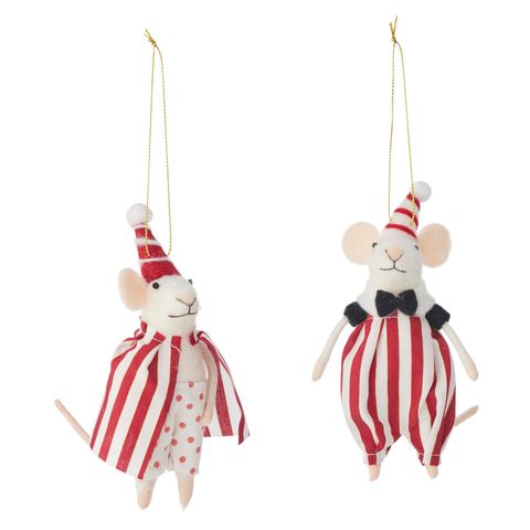 CTC - Circus Mice Ornaments