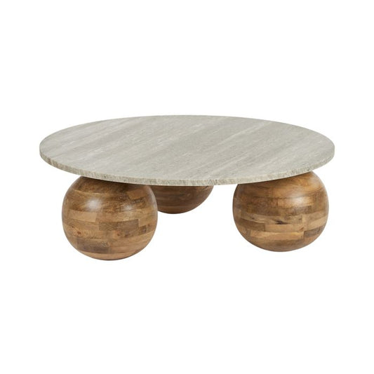 CTC - Sfera Marble/Wood Coffee Table