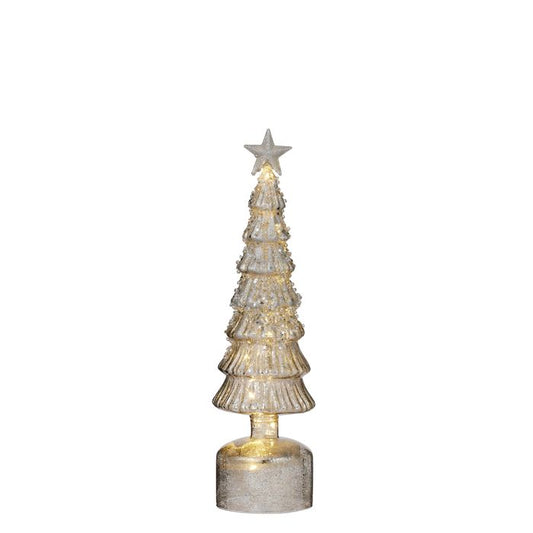 CTC - LED Glass Tree - Silver