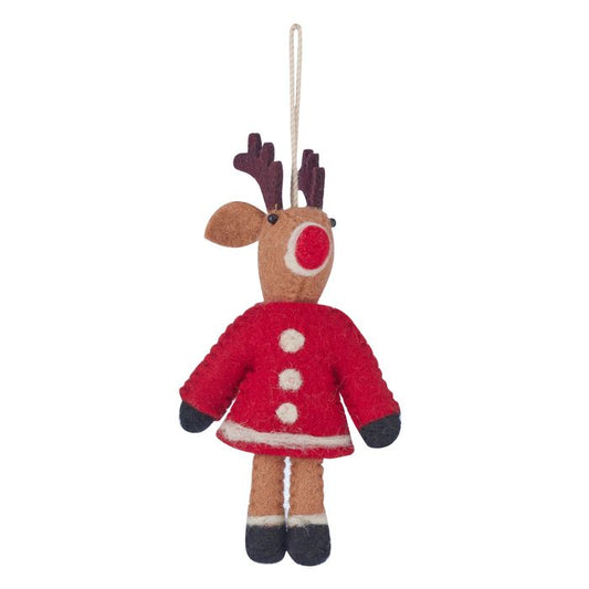 CTC - Rudolph Felt - Hanging Decoration