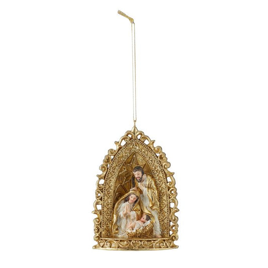CTC - Gold Vativity Scene - Hanging Decoration