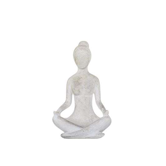 CTC - Yogi Lady Sculpture - Medium White
