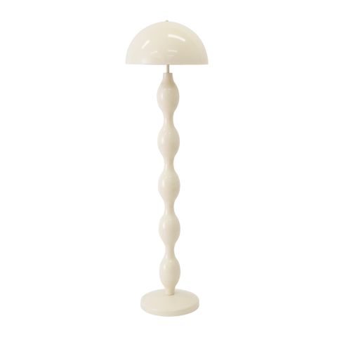 CTC - Lucca Metal Floor Lamp - Ivory