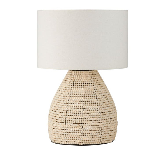 CTC - Perline Wood Bead Table Lamp