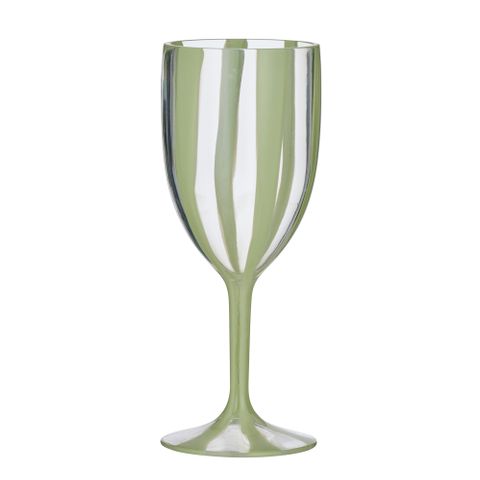 CTC - Cabana Acrylic Wine Glass - Green