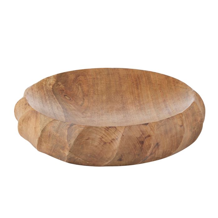 CTC - Spinn Carved Wood Bowl