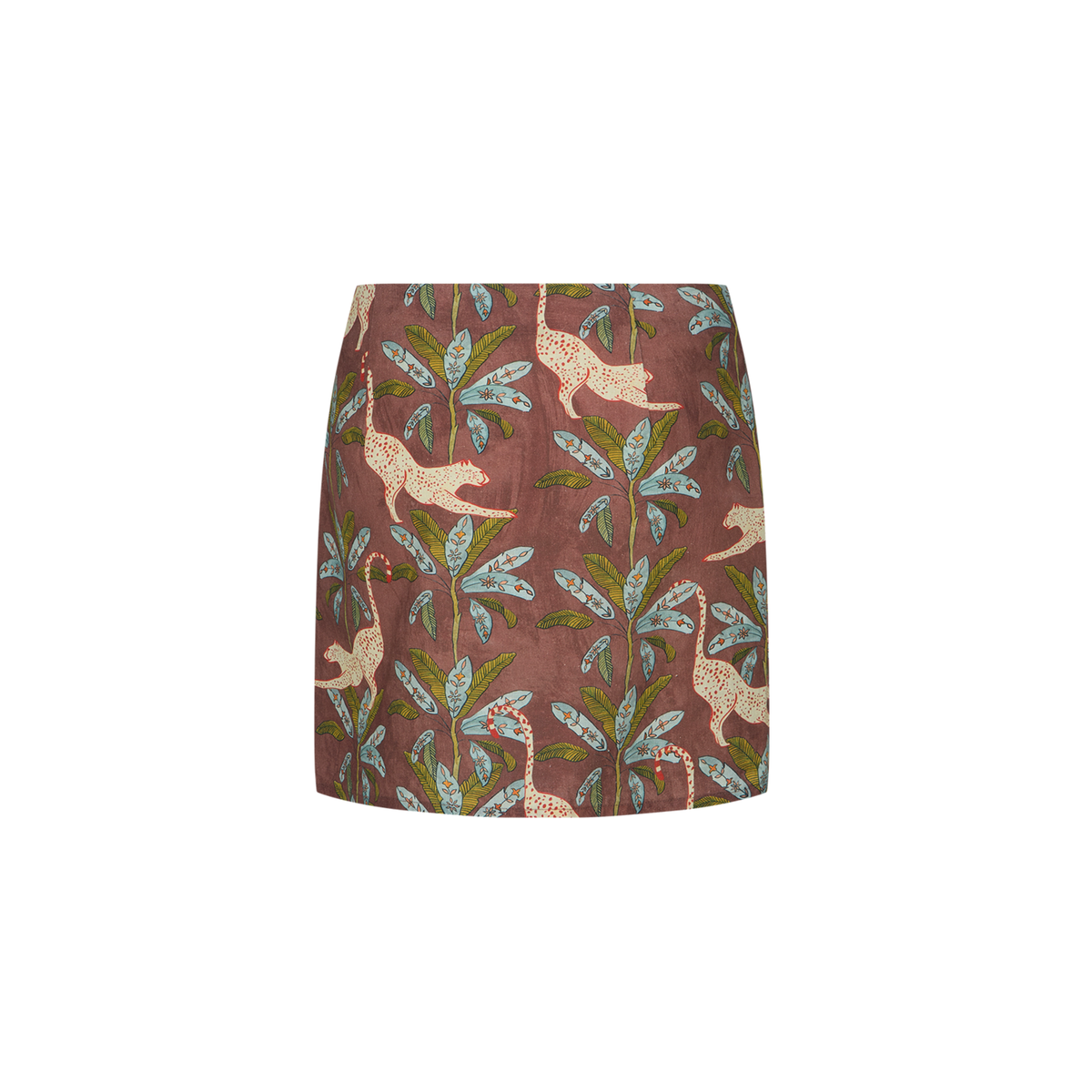 Wandering Folk - Eye of the Jungle Wrap Skirt - Hazel