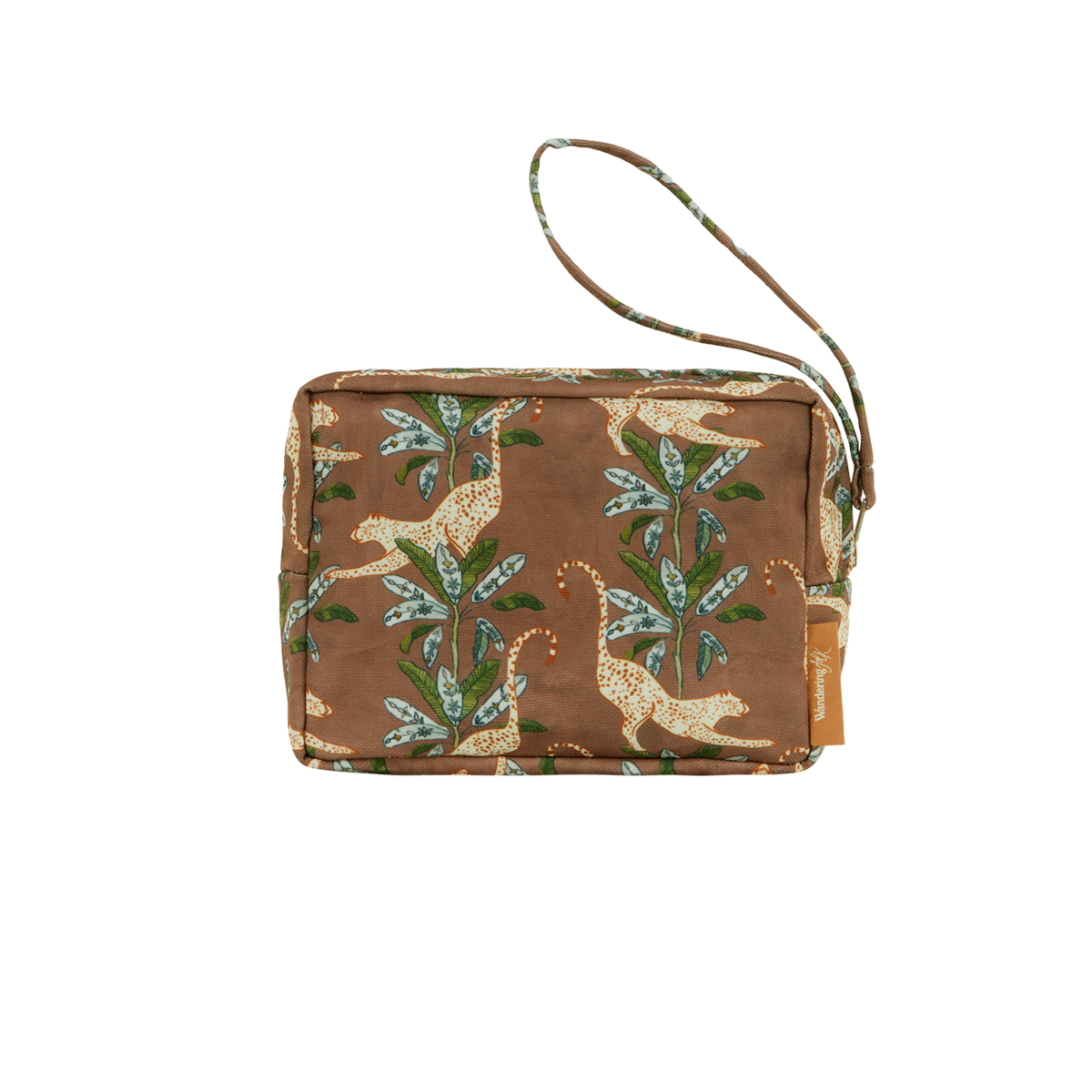 Wandering Folk - Eye of the Jungle Hazel Zip Bag