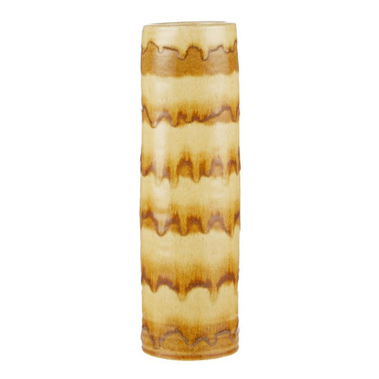 Academy - Nolan Ceramic Vase - Amber