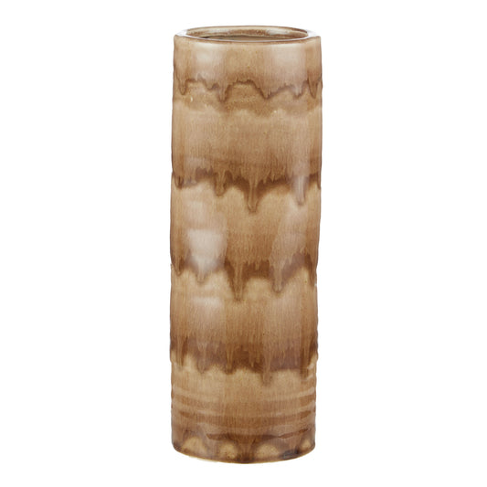 Academy - Nolan Ceramic Vase - Brown