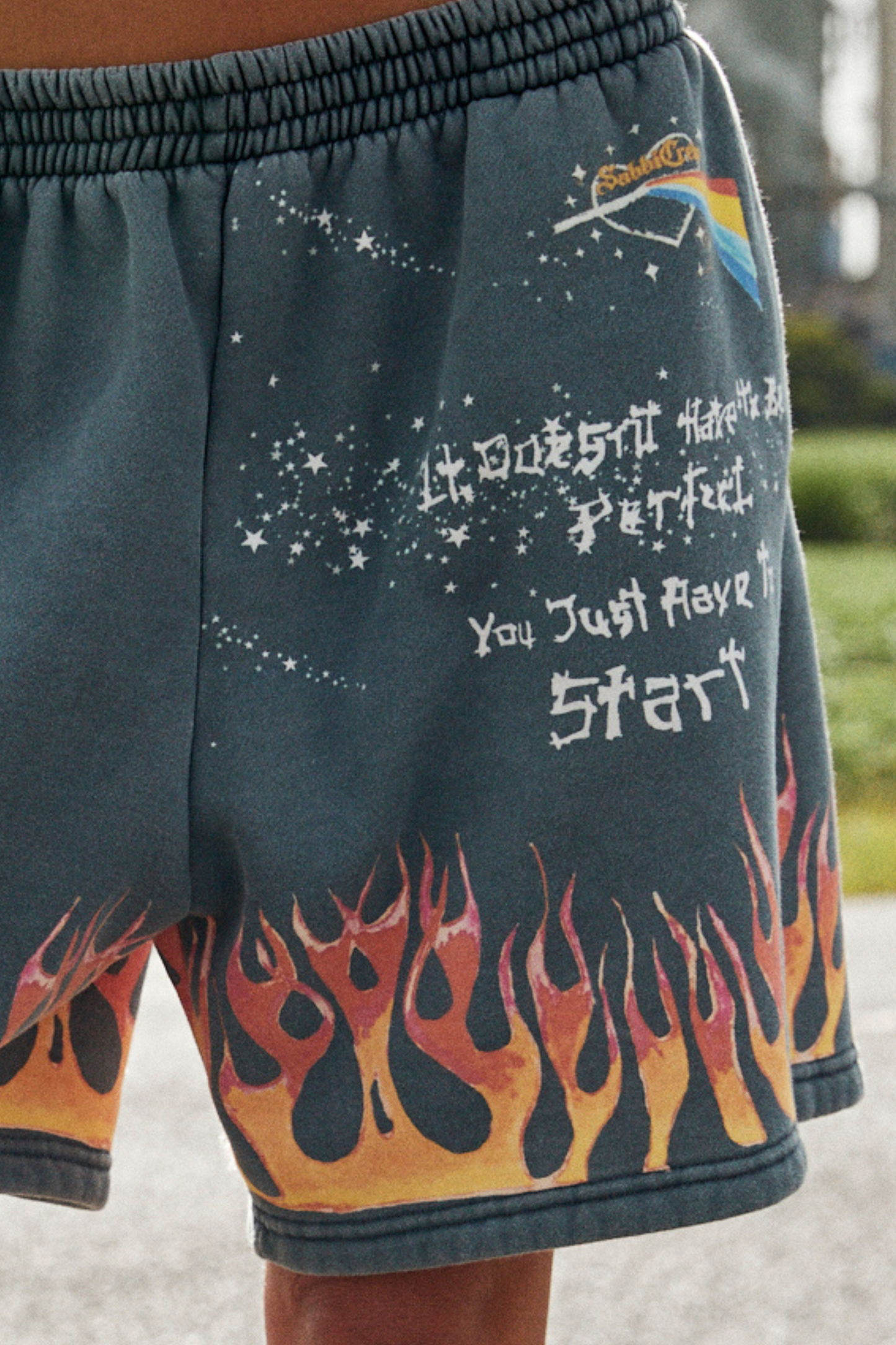 Sabbi - The Flaming Black Shorts