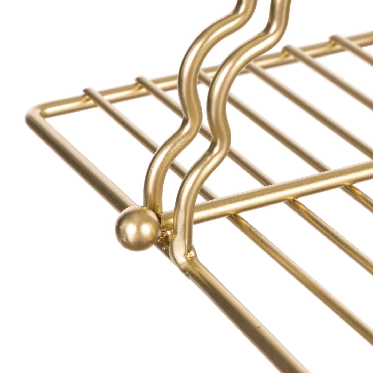 Davis & Waddell - Scalloped Napkin Holder - Gold