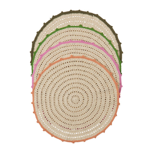 Sage X Clare - Alameda Crochet Placemats