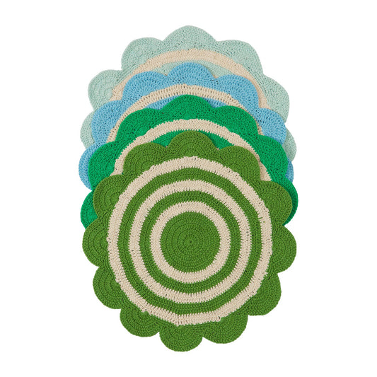 Sage X Clare - Foy Crochet Placemats - Perilla