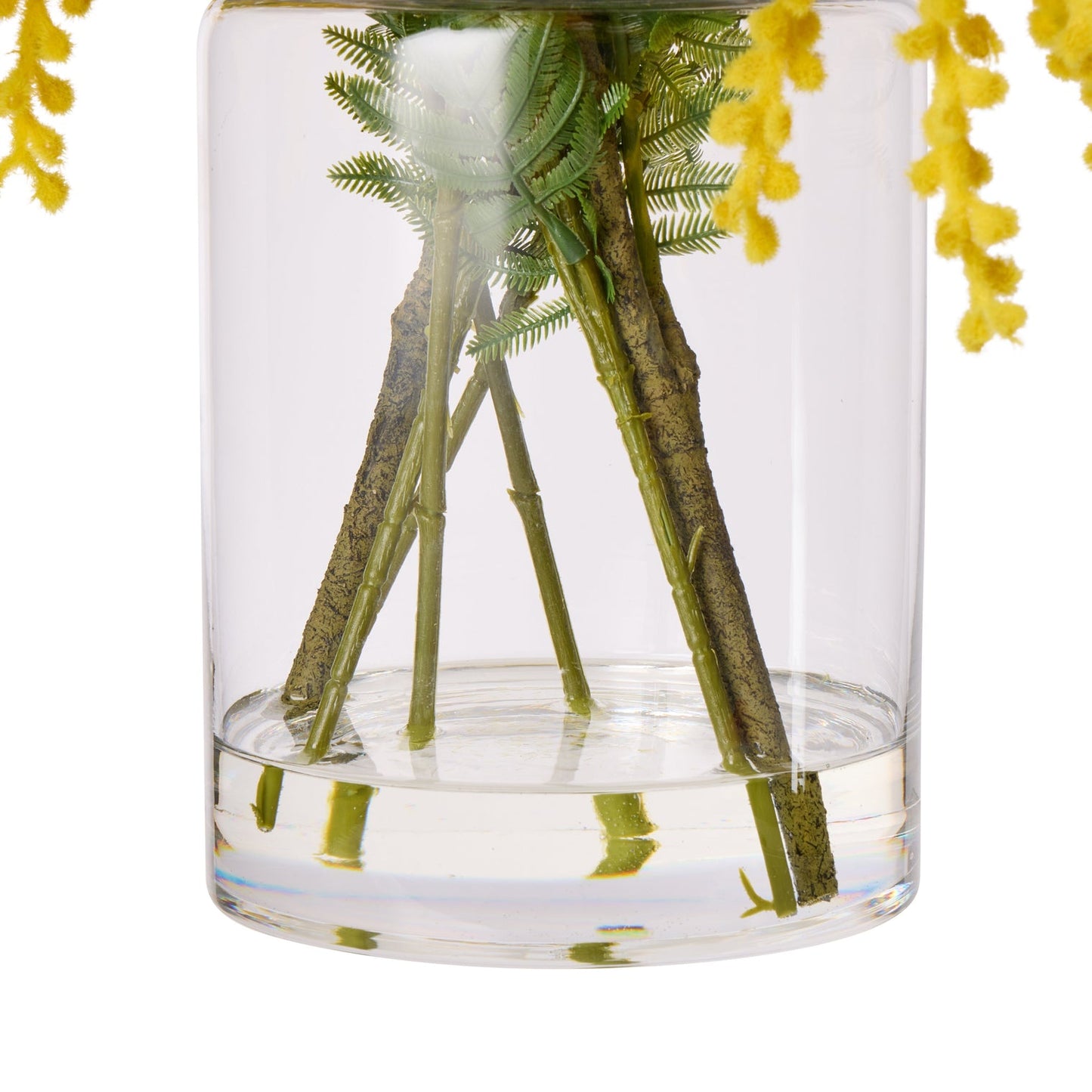 Rogue - Lemon Wattle Mix - Pail Vase - Yellow & Green