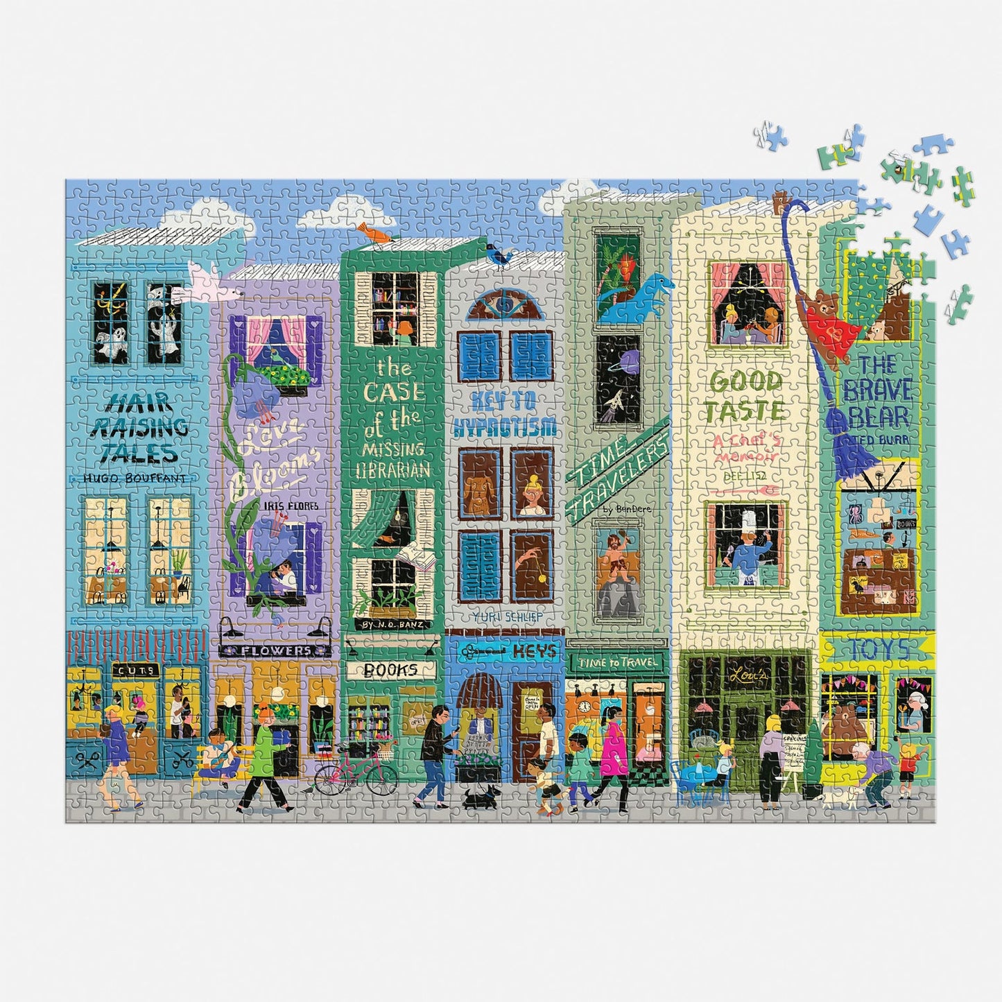 Galison - Main Street Books - 1000pc Puzzle