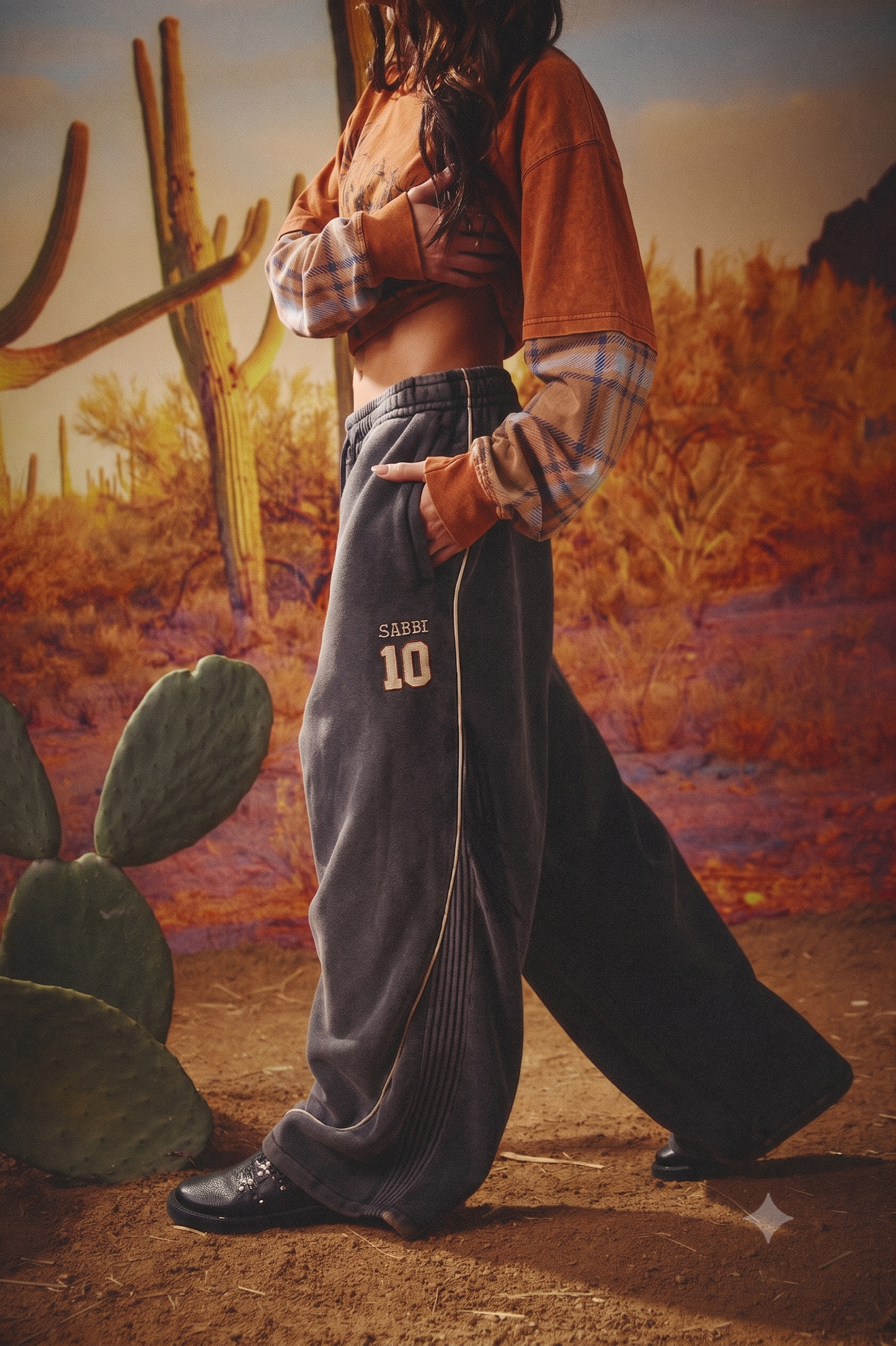 Sabbi - THE HAPPY CHAP WIDE LEG SWEAT PANTS -  Dropping Weds 15/07/26 - 7pm
