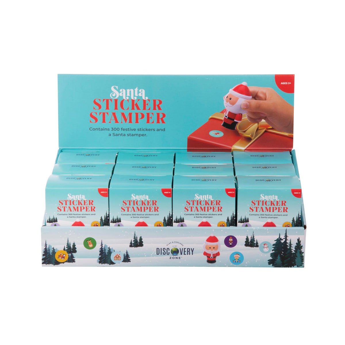 Discovery Zone - Santa Sticker Stamper
