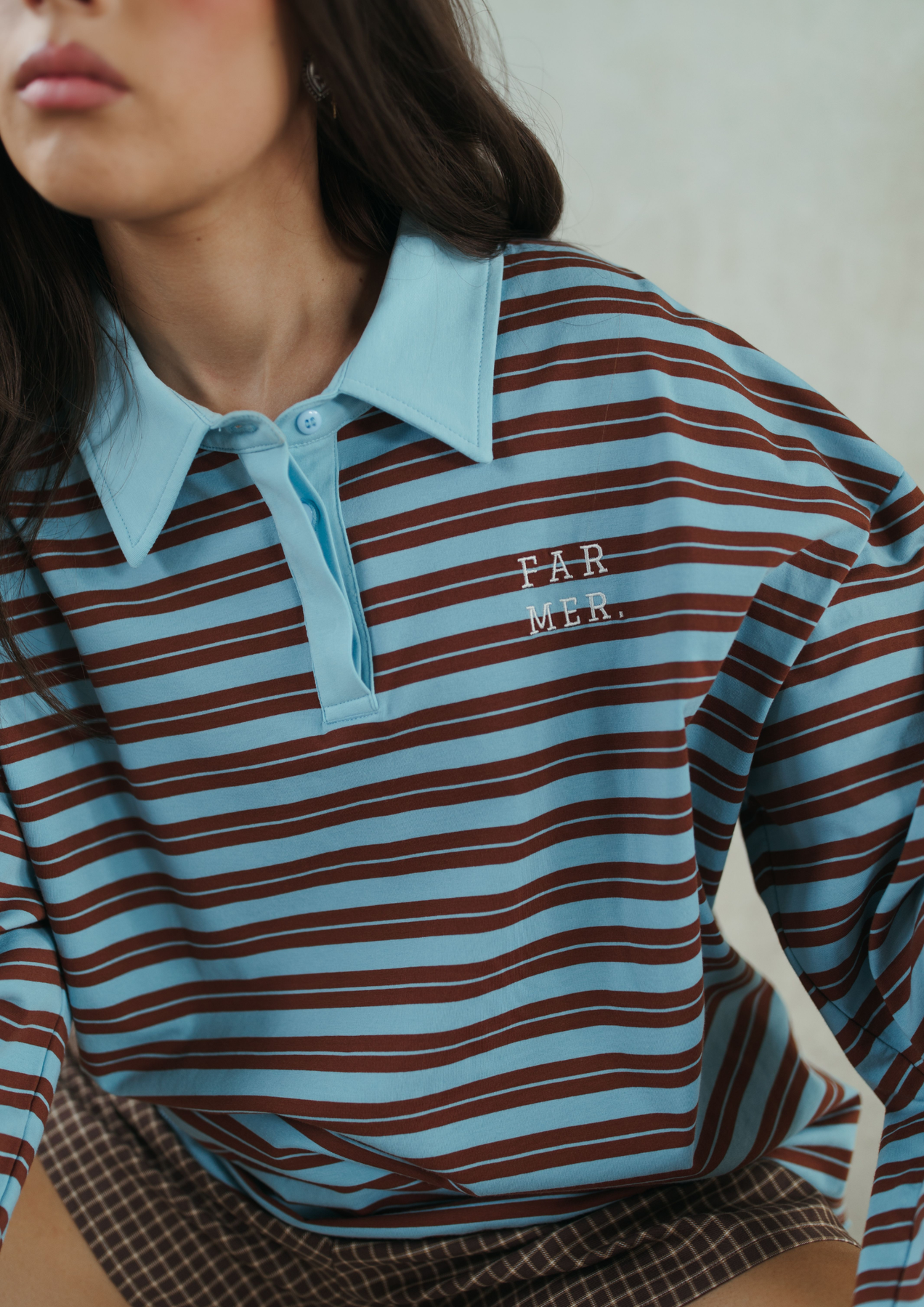 FAR MER By Whitney - Heartbreak Blues Jersey Polo