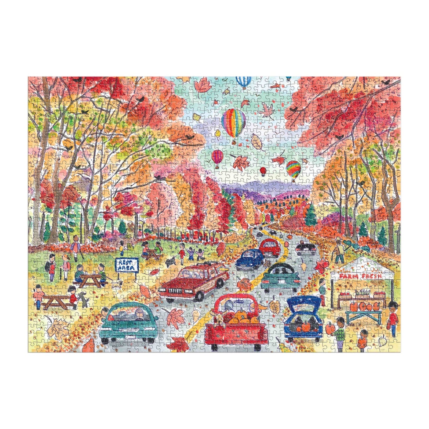 Michael Storrings - Leaf Peeping Puzzle - 1000pc