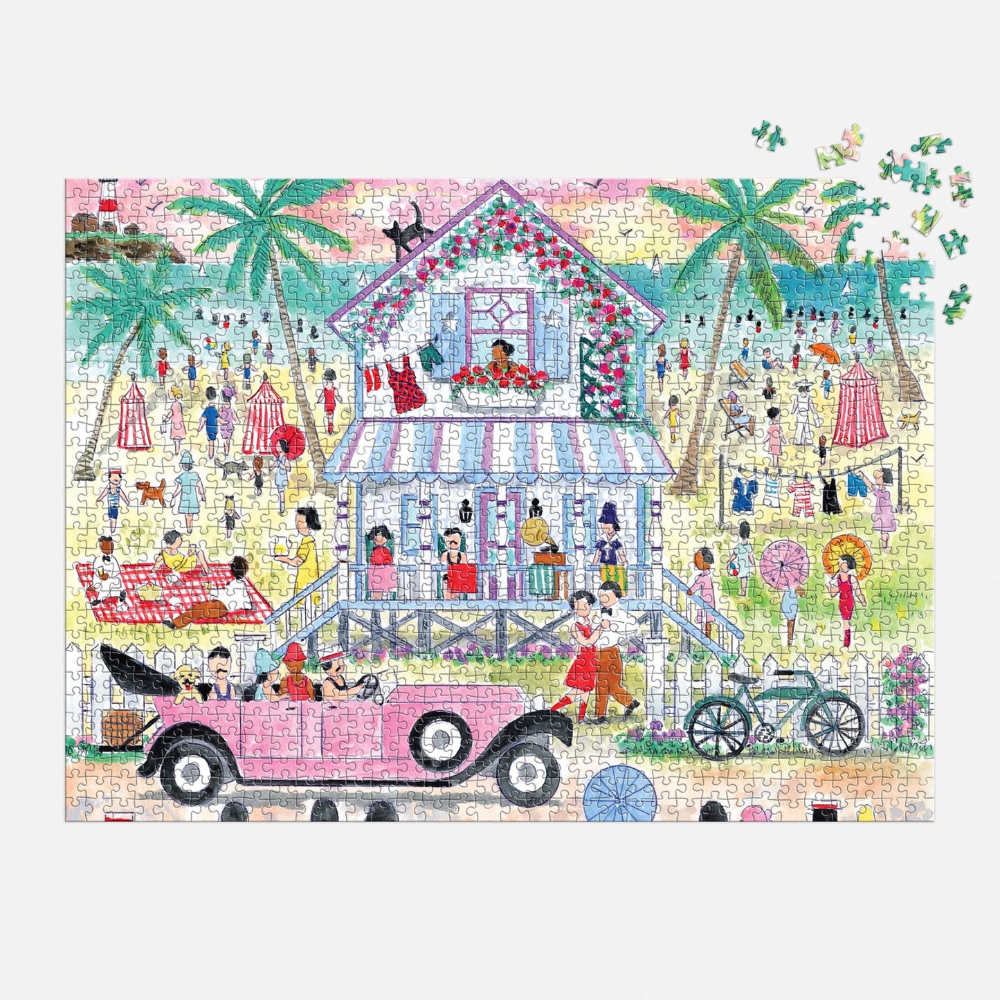 Michael Storrings - Roaring 20s Beach House - 1000pc Puzzle