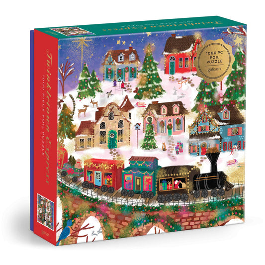 Galison - Joy Laforme - Twinkletown Express Foil Puzzle - 1000pc