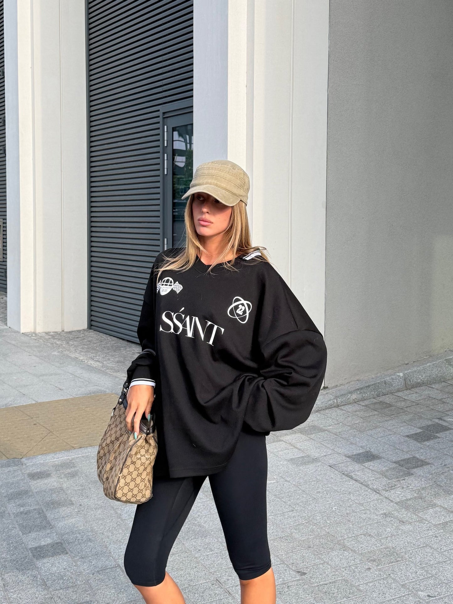 Ssaint - POLO - BLACK