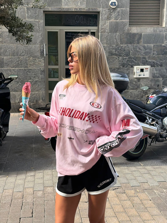 SSAINT Apparel - Signature Moto Tee - Pink