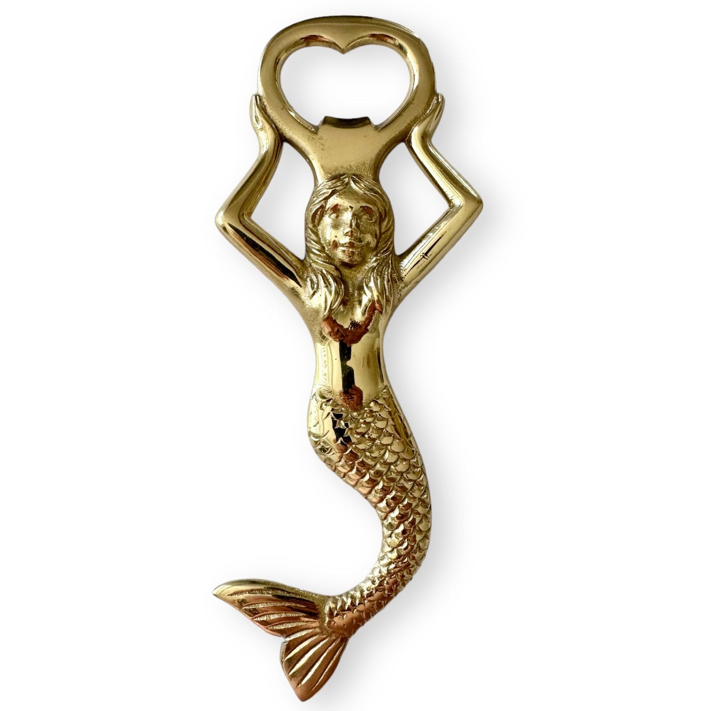 Pineapple Traders - Brass Mermaid Bottle Opener