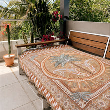 Load image into Gallery viewer, Holliday Home - Copacabana Woven Picnic Rug / Throw - TAN
