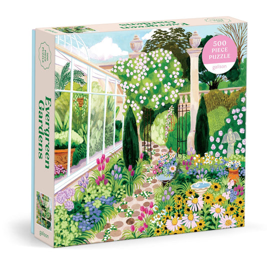 Galison - Evergreen Gardens - 500pc Puzzle