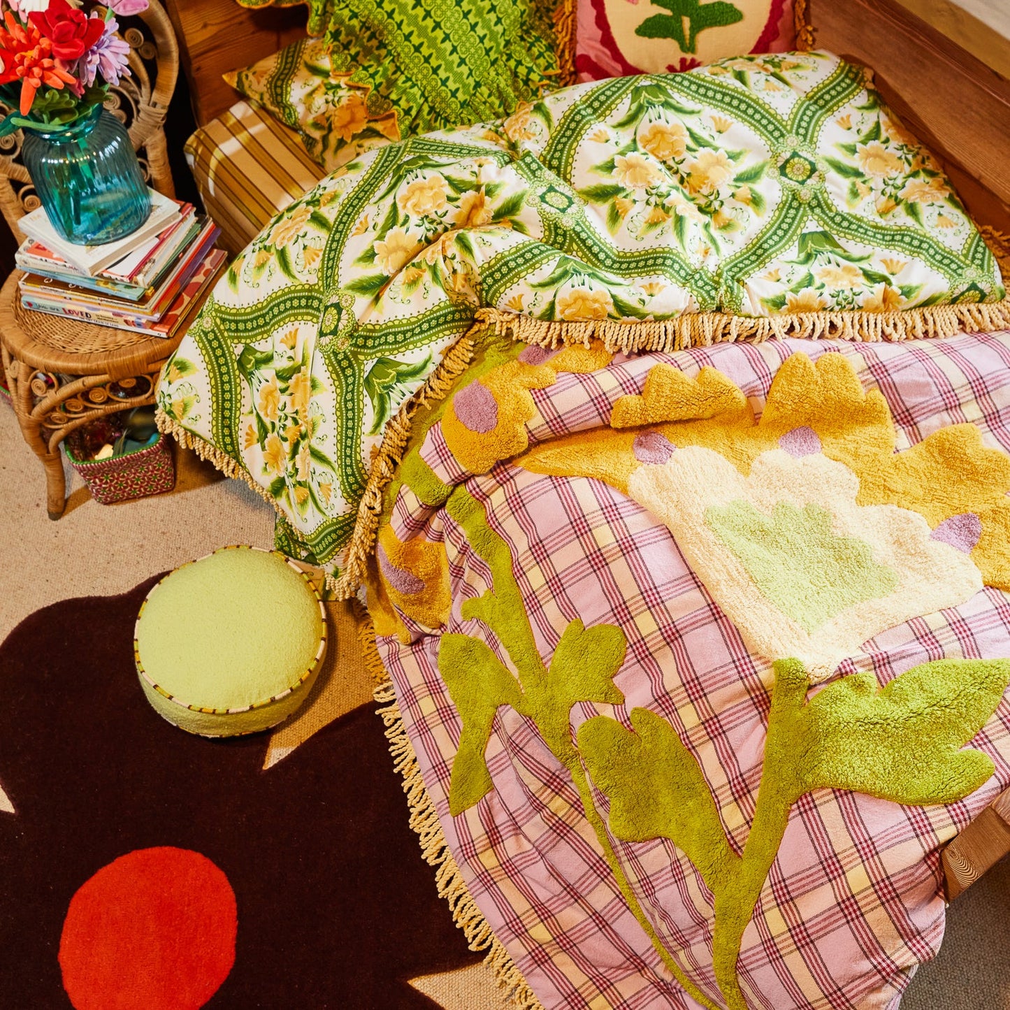 Sage X Clare - Isla Tufted Bedcover