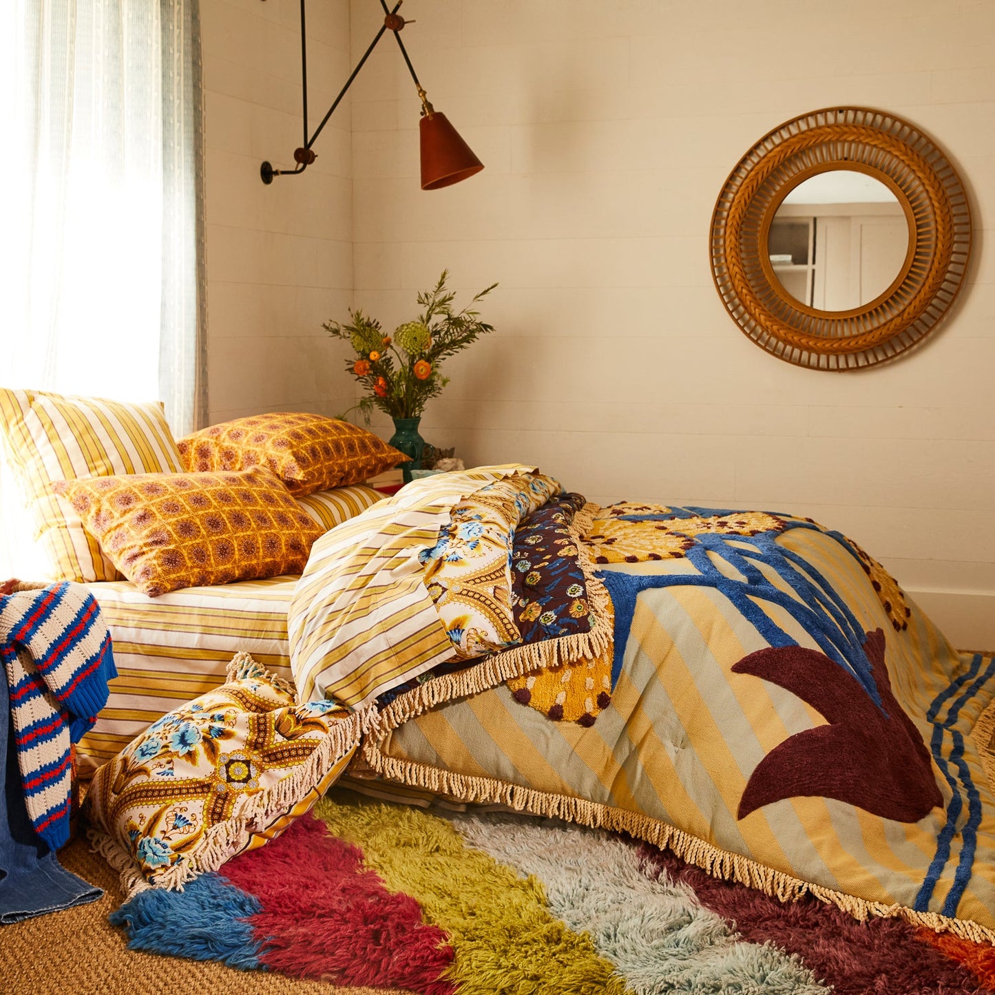 Sage X Clare - Delphine Tufted Bedcover