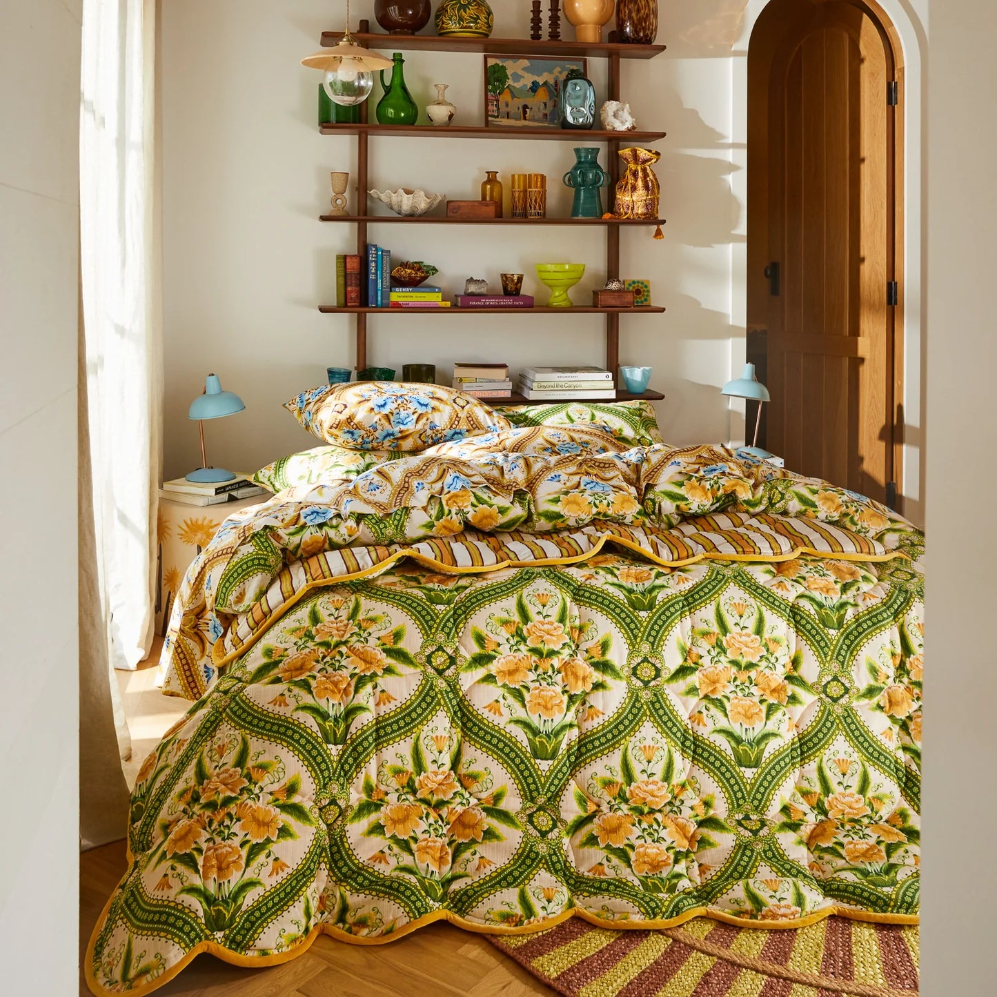 Sage X Clare - Margaret Scalloped Coverlet