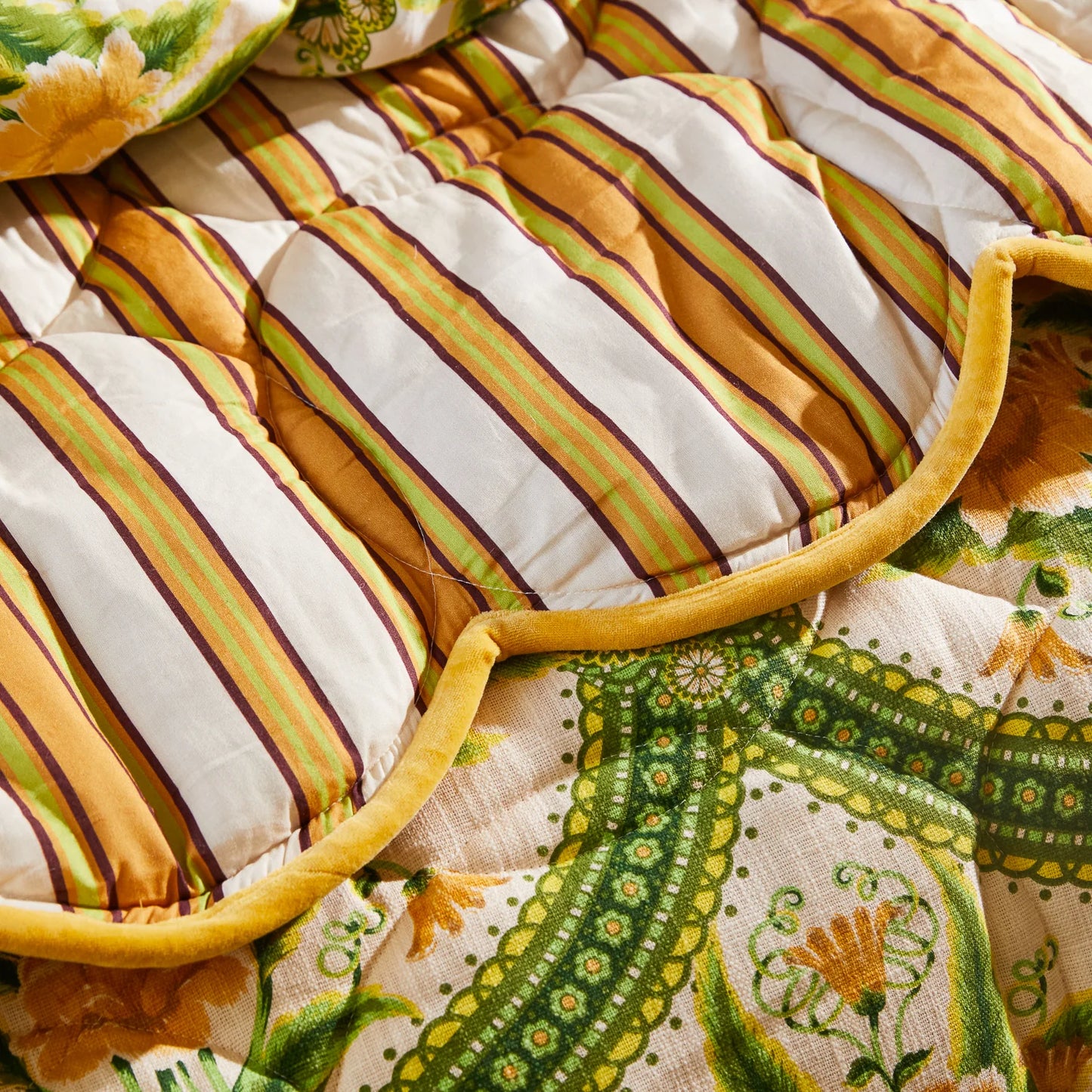 Sage X Clare - Margaret Scalloped Coverlet