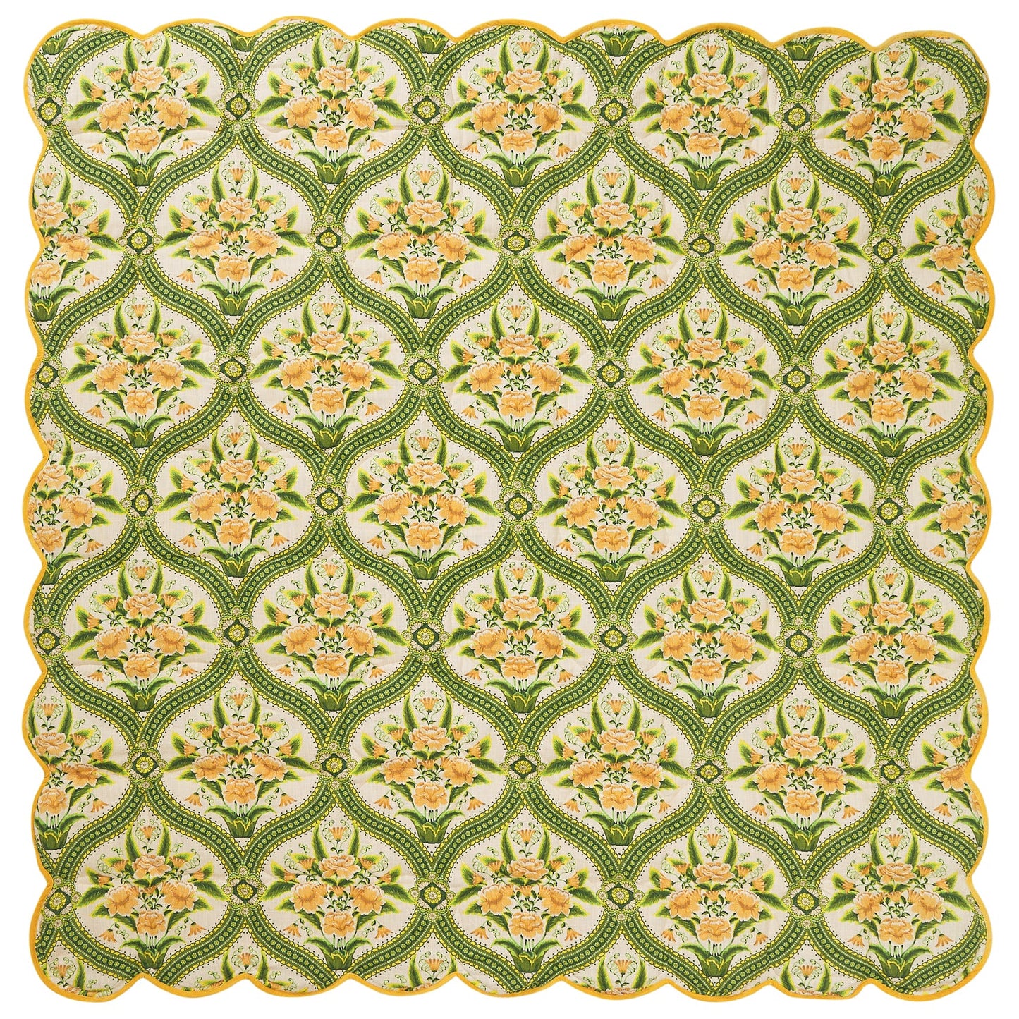 Sage X Clare - Margaret Scalloped Coverlet