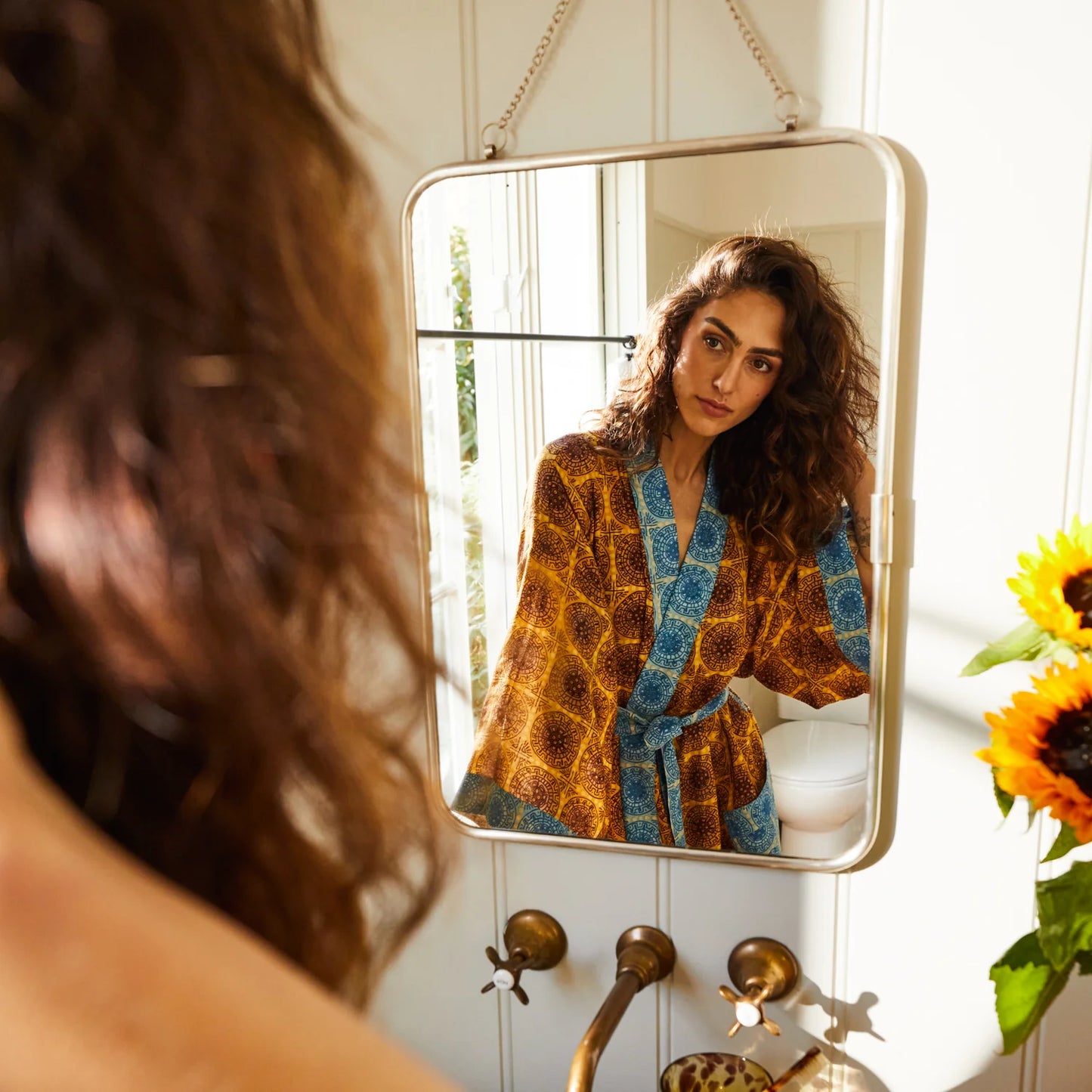 Sage X Clare - Gabriella Cotton Robe