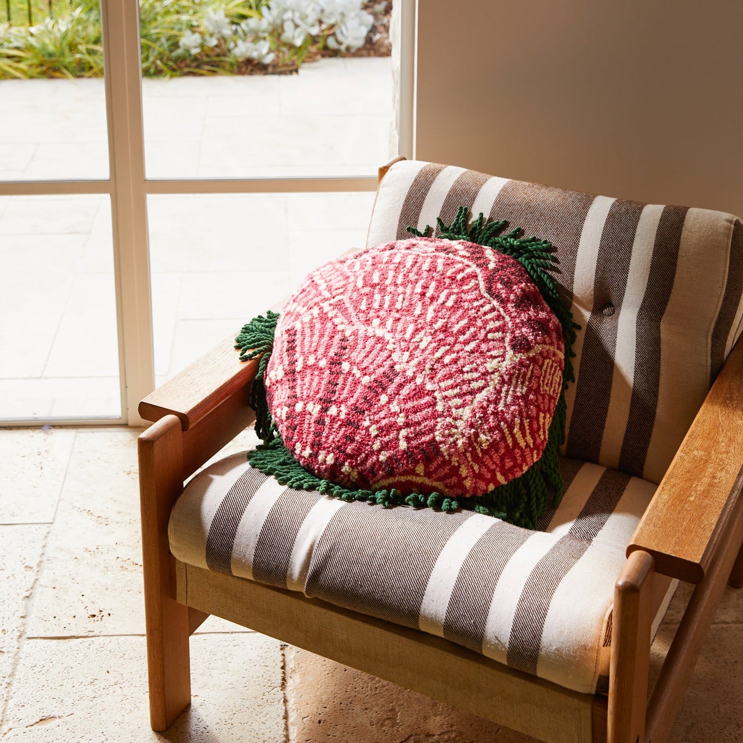 Sage X Clare - Claudelle Punch Needle Cushion