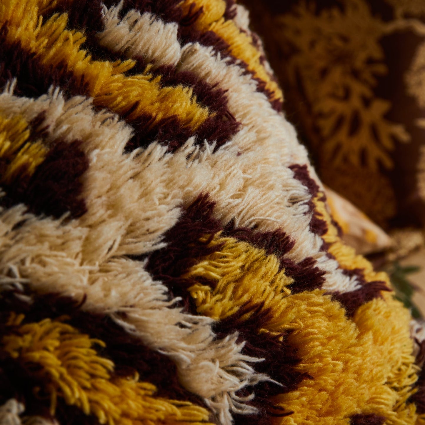 Sage X Clare - Marzia Shag Cushion - Dune