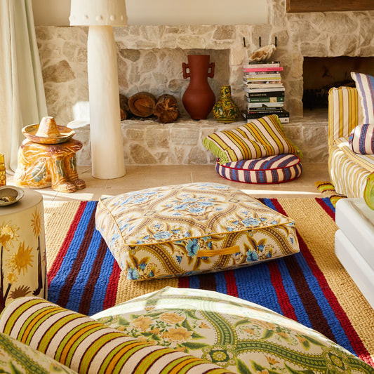 Sage X Clare - Margaret Floor Cushion - Clay
