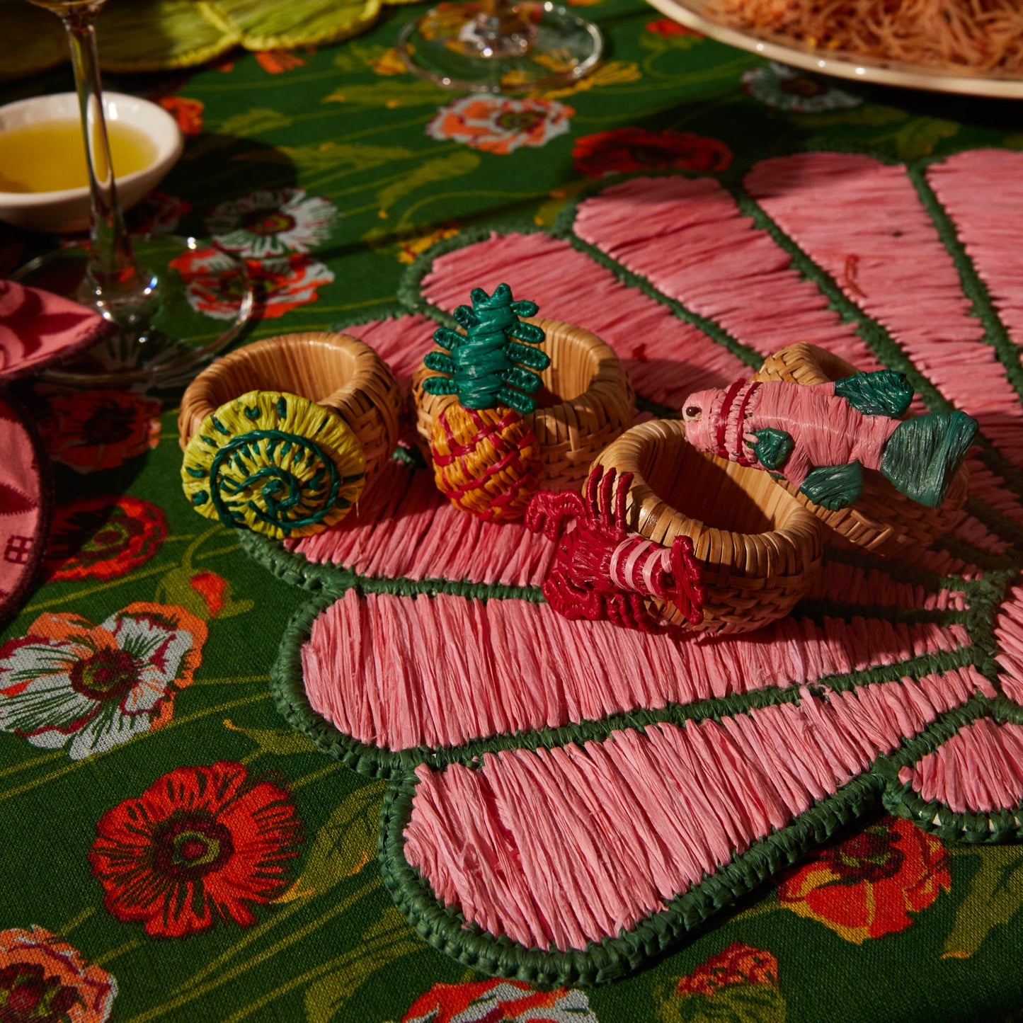 Sage X Clare - Aria Napkin Ring Set - Dune