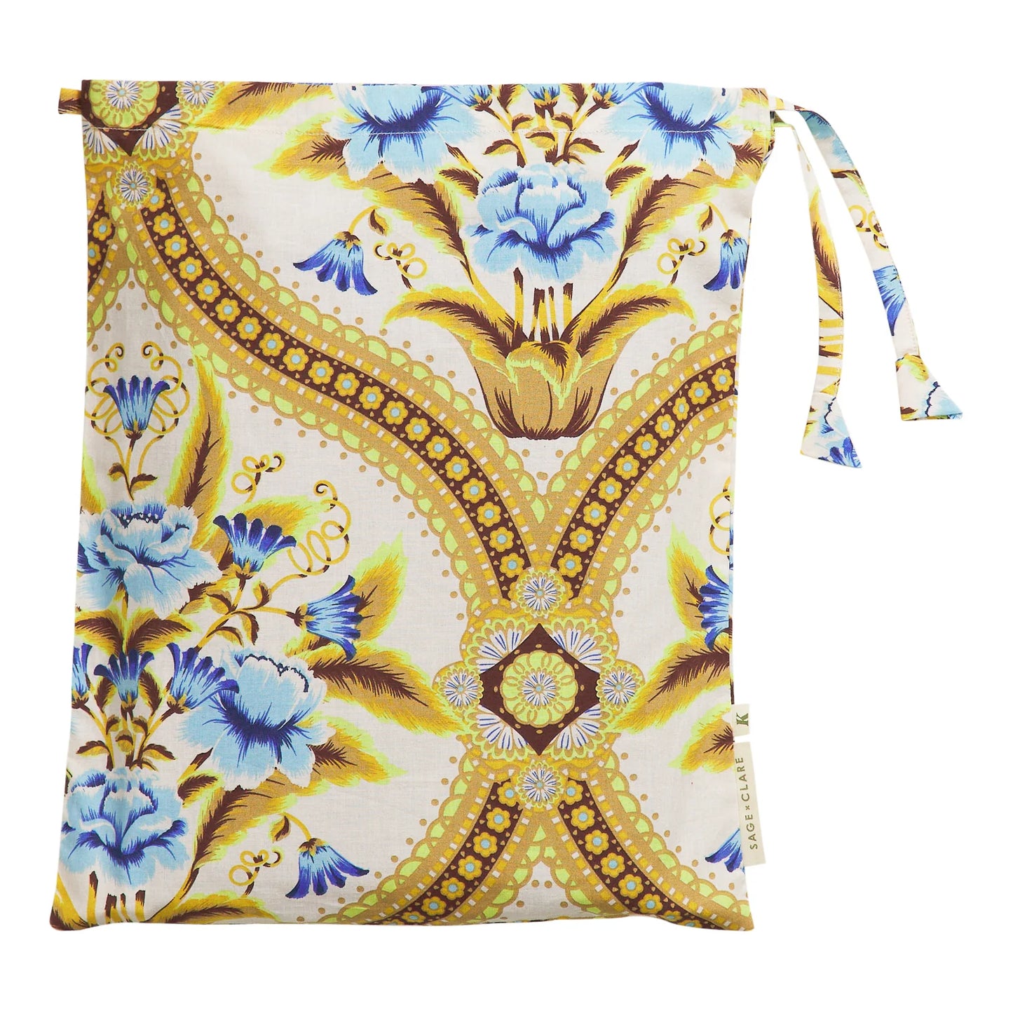 Sage X Clare - Margaret Cotton Pillowcase Set - Clay - Standard