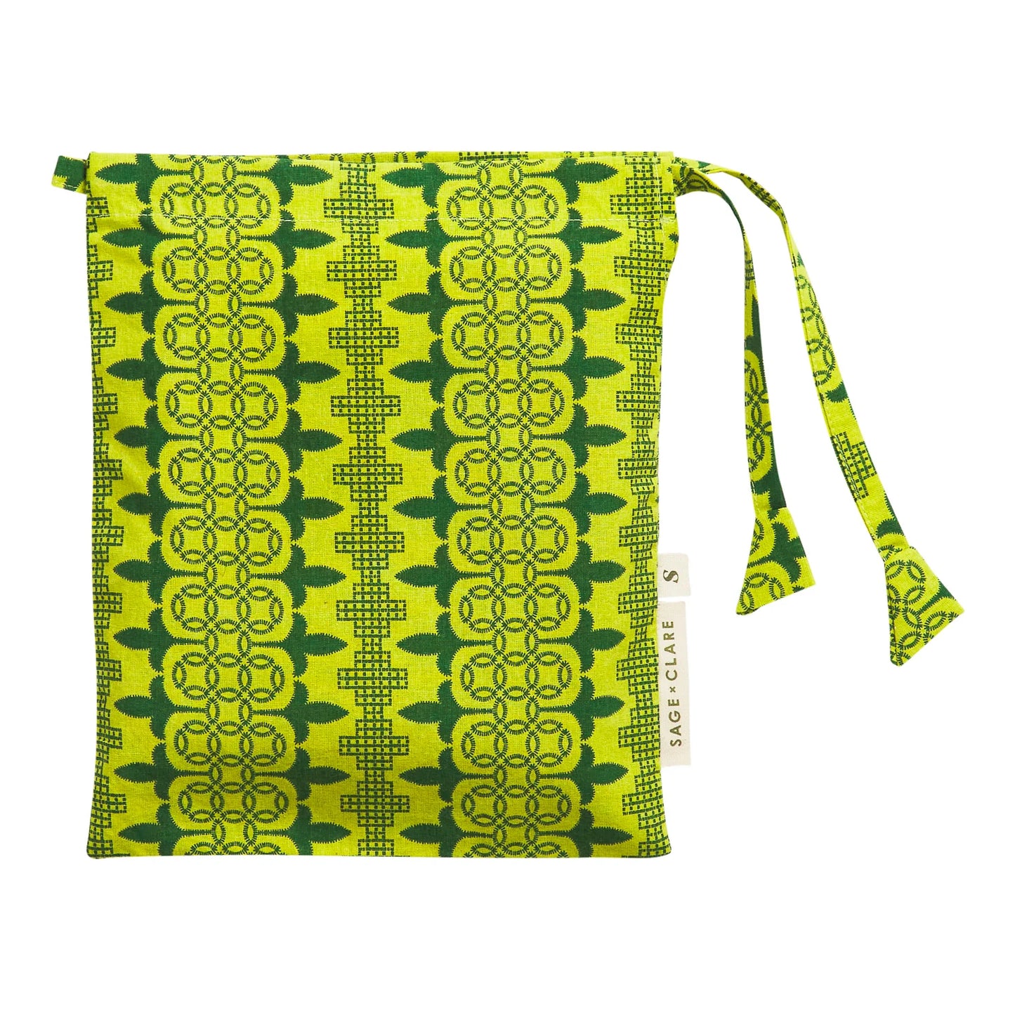 Sage X Clare - Esme Cotton Pillowcase Set - Anise - Standard